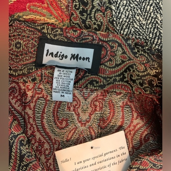 Indigo Moon Wool Blend Pencil Skirt - Picture 6 of 8